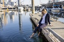 Cutter & Buck - Tofino Pants Ladies Dark Navy M