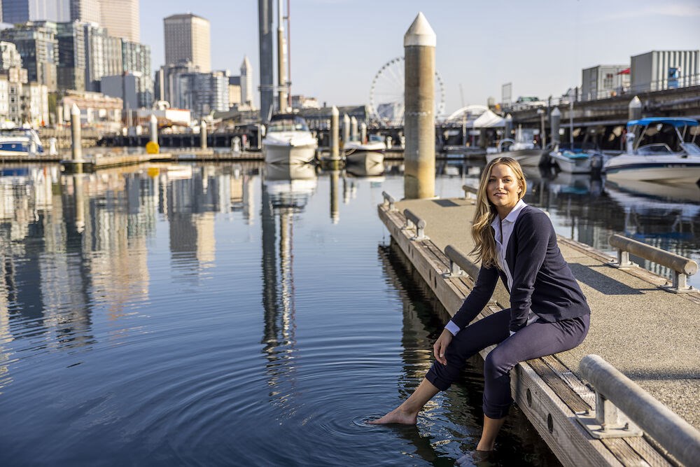 Cutter & Buck - Tofino Pants Ladies Dark Navy M